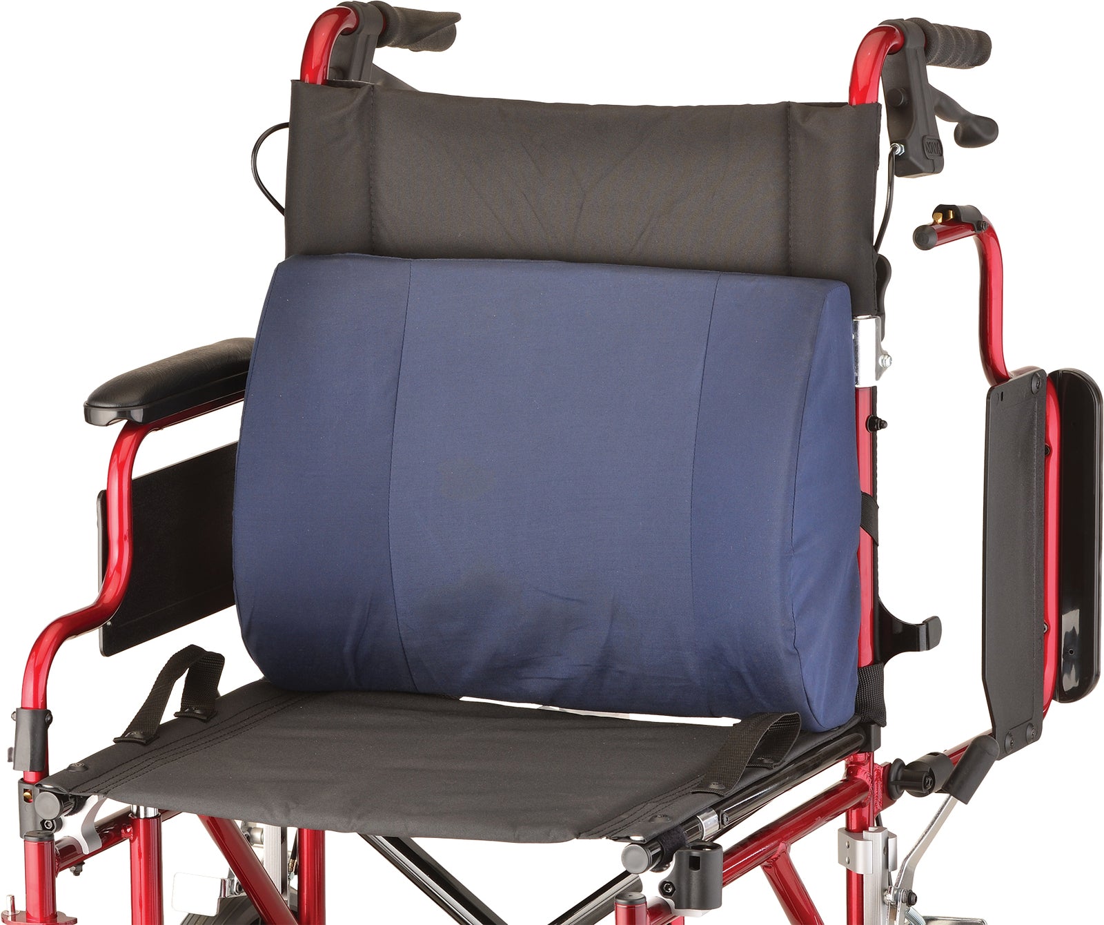 PRINT_2668BL-R on Transport Chair – Close Up (Arm Out) copy