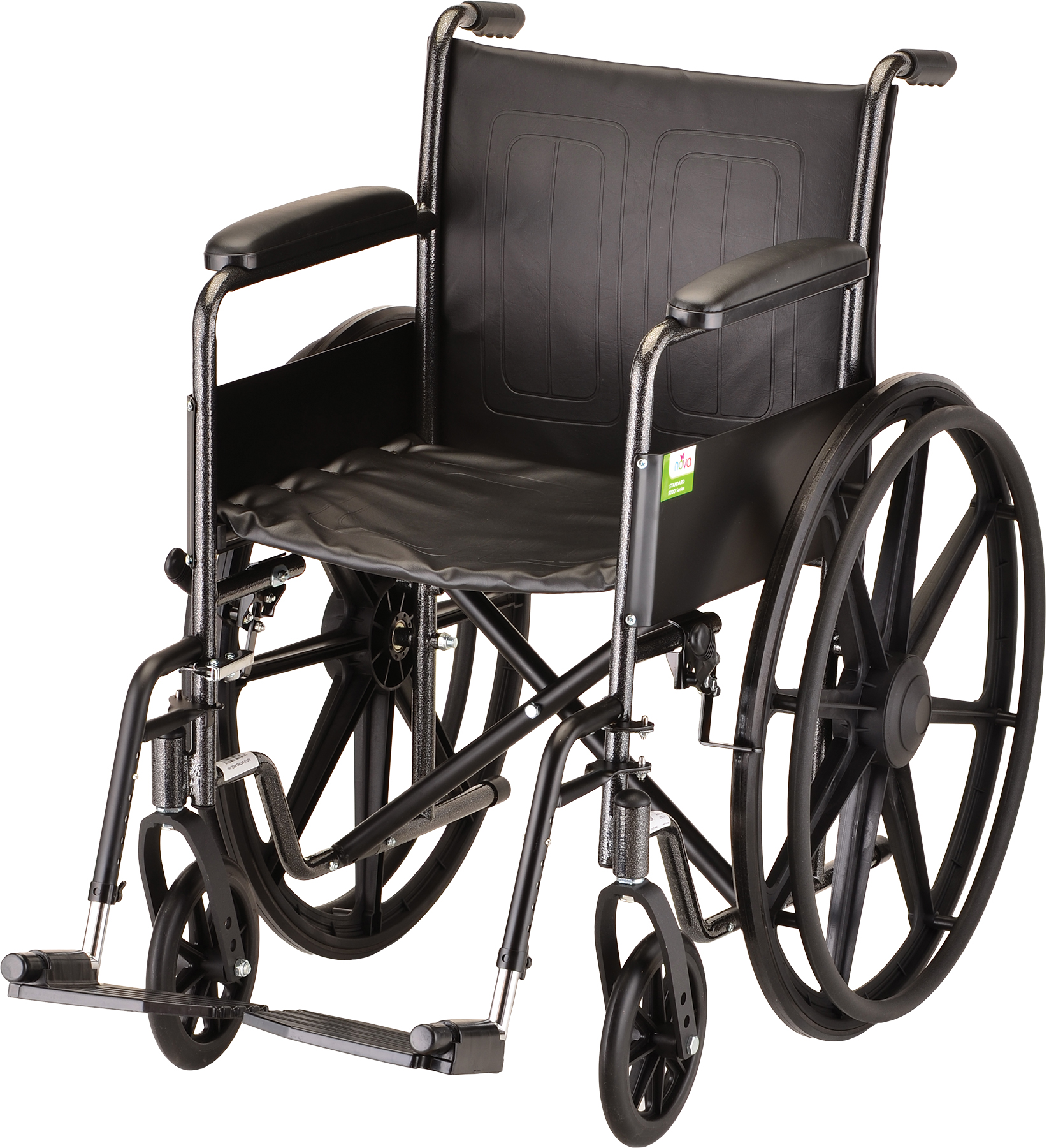 HAMMERTONE WHEELCHAIR 18 INCH WITH FIXED ARM & SWINGAWAY FOOTREST