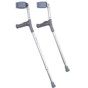 FOREARM CRUTCH WITH ANAT. HANDLE- YOUTH (4ft.5in.- 5ft.5in.)