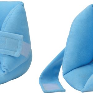 HEEL PROTECTOR WITH VELOUR COVER BLUE