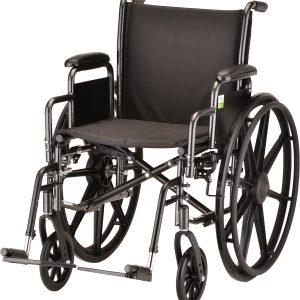 HAMMERTONE WHEELCHAIR- 16 INCH WITH DETACHABLE ARMS & SWINGAWAY FOOTREST