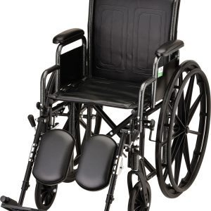 HAMMERTONE WHEELCHAIR- 16 INCH WITH DETACHABLE DESK ARMS & ELEVATING LEGREST