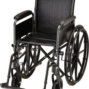 HAMMERTONE WHEELCHAIR- 16 INCH WITH DETACHABLE FULL ARMS & SWINGAWAY FOOTREST