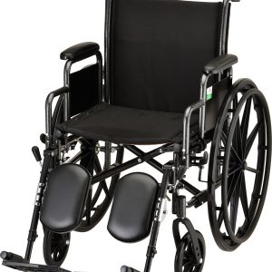 HAMMERTONE WHEELCHAIR- 18 INCH WITH DETACHABLE ARMS & ELEVATING LEGREST