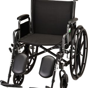 HAMMERTONE WHEELCHAIR- 20 INCH WITH DETACHABLE ARMS & ELEVATING LEGREST